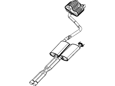 Chrysler Muffler - 5039050AF