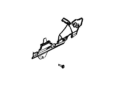 Jeep 1BG591D1AA PLATE Front Seat