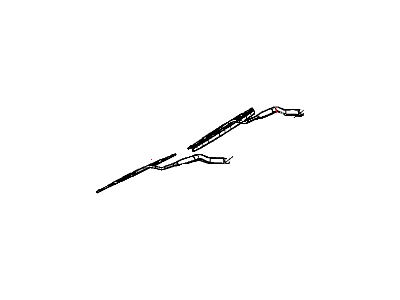 Dodge 68003937AA BLADE Front Wiper