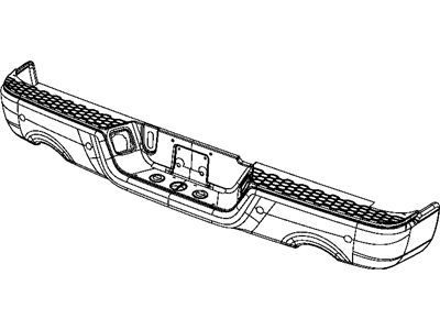 Ram 55277451AD BUMPER ASSY Step Complete