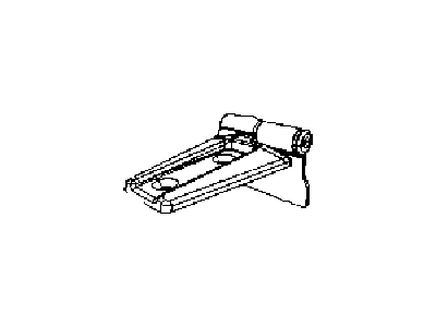 Jeep Wrangler Hood Hinge - 55395396AG