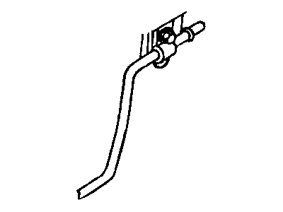 Jeep 4104272 TUBE, 1/4 Black, 5.2L Engine