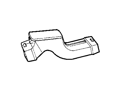 Dodge 4734733AB DUCT Floor Distribution