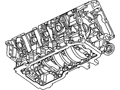 Jeep R9257057AA ENGINE Short Block SERVICE WARNING: If The Orginal Engine Has Experiencd A Catastrophic Failure - Including Piston, Cylinder Bore, Valve, or Valve Seat Failure - The Intake Manifold Must Be Replaced With A New Manifold.