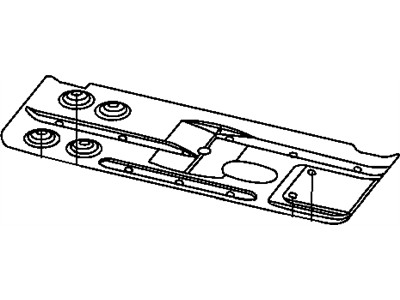 Mopar 52022048AL Skid Plate, Front