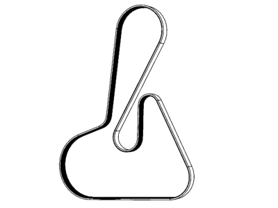 Jeep Renegade Drive Belt - 68317274AA