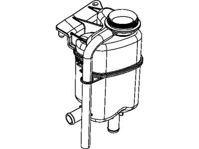 Chrysler Coolant Reservoir - 68020935AD