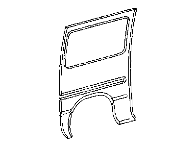 Dodge 5131138AA PANEL Body Side Rear
