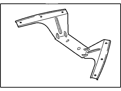 Chrysler 4786175 BRACKET Fascia
