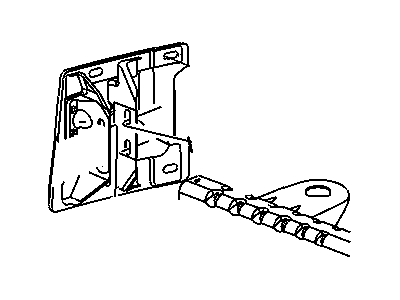 Dodge 55077317AF BRACKET Bumper