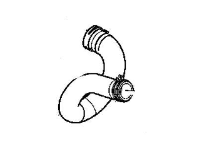 2004 Chrysler Pacifica Radiator Hose - 4809428AC
