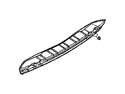 Dodge 5113013AA ABSORBER Rear Energy