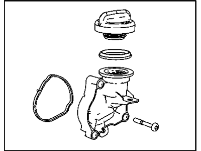 Dodge 68100287AA HOUSING Oil Fill