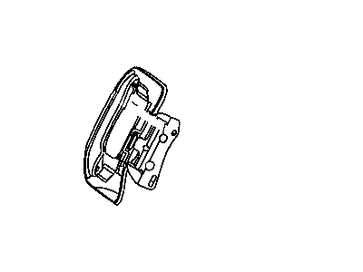 Dodge 68025194AB DOOR Fuel Fill