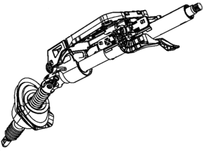 2015 Dodge Charger Steering Column - 68248471AA