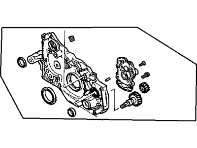 Chrysler MD366260 CASE ASSEMBLY Oil Pump