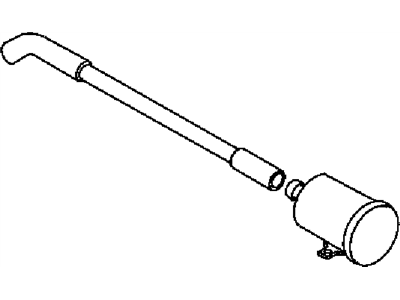 Chrysler 5273818AA FILTER Leak Detection Pump Filter and Hose