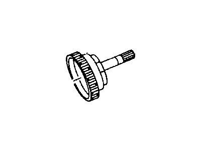Jeep 4864936AC HUB AND SHAFT PACKAGE Underdrive Clutch