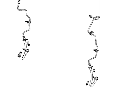 Chrysler 5085615AB HOSE AND TUBE Brake