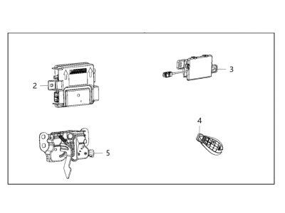 Ram 82214196 REMOTE START Complete