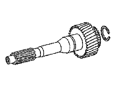 Ram 68054603AA SHAFT Input
