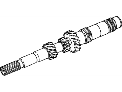 Chrysler 5019573AA INPUT SHAFT PACKAGE Transaxle
