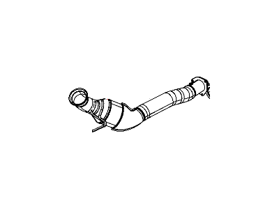 Dodge 52121426AC PIPE AND CONVERTER Exhaust To Manifold