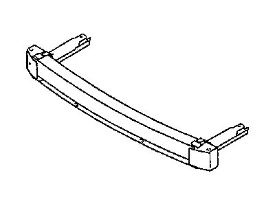 Chrysler MR557941 REINFORCEMENT Bumper