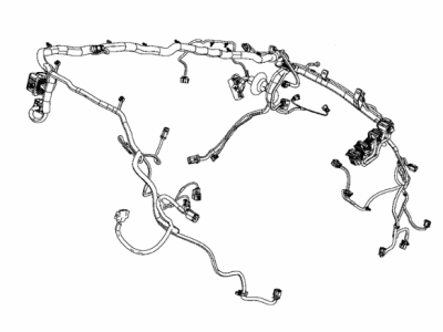 Ram 68280986AA WIRING Dash