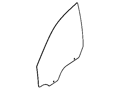 Mopar 5074816AC Glass Front Door