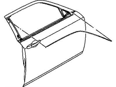 Dodge 4805811AB MOLDING Front Door