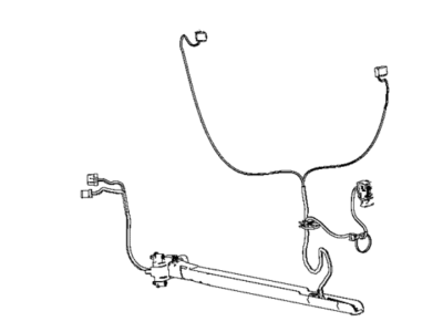 Ram 68460501AA WIRING Rear Door Right