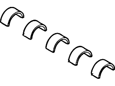 Dodge 68093116AA BEARING Crankshaft Upper