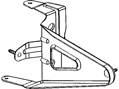 Dodge 53032104AA BRACKET Vapor Canister