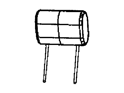 Jeep 5MG841X9AA HEADREST Front