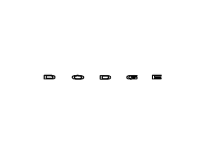 2020 Dodge Durango Emblem - 68526269AA