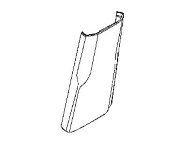 Jeep 6YK50LXHAA Panel - B Pillar