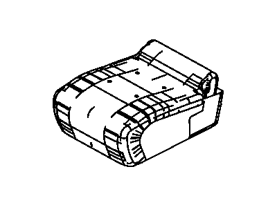 Ram 4500 Seat Cushion - 1QA02BD3AA