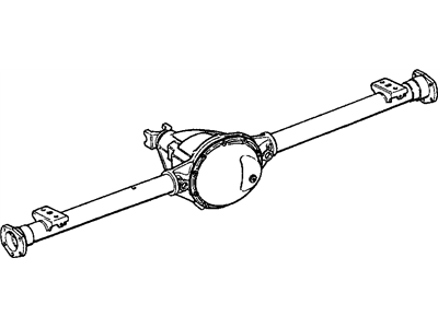 Jeep 68003537AA AXLE Service Rear