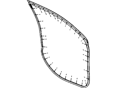 Dodge Caliber Door Seal - 5074263AD