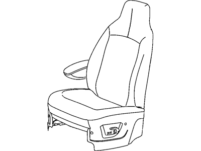 Dodge WR811L5AA SEAT COMPLETE Front