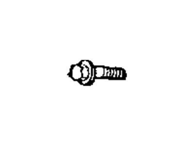 Dodge 6035604 SCREW AND WASHER Hex Head .437-14x1.50