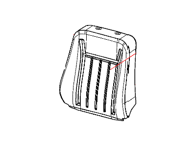 Chrysler 1UR93XDVAA COVER Front Seat Back