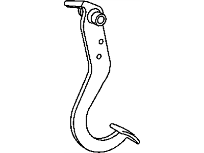Dodge 5104045AA PEDAL Brake