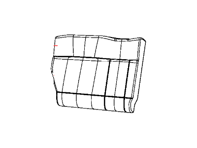 Mopar 1TG22XRSAA Cover Rear Seat Back Right