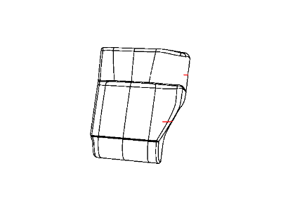 Mopar 1TG23XRSAA Cover Rear Seat Back Left