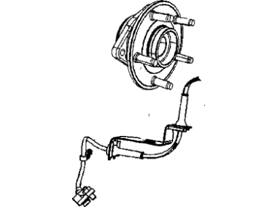 Jeep Wheel Hub - 2AMVH947AA