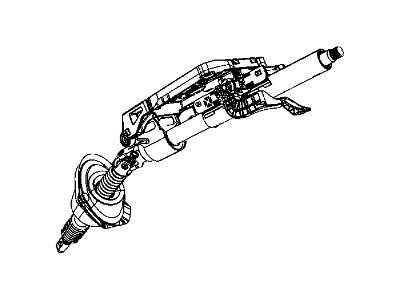 Chrysler Steering Column - 5057578AD