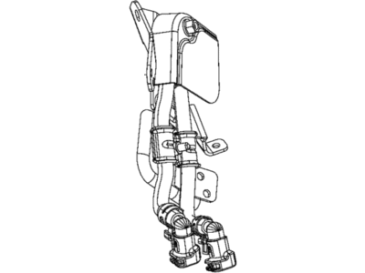 Jeep 68155263AC SENSOR Differential Pressure