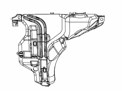 Dodge Durango Washer Reservoir - 68360804AB